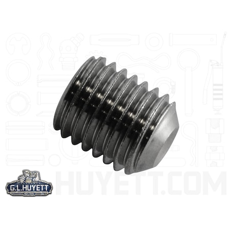 Huyett Hex Socket Set Screw 5/16-24 x 3/8 SS PL SETS-12-0086